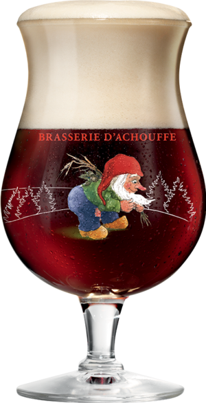 La Chouffe 25 cl Magic Chouffe beer bier glass RARE COLLECTOR ITEM 