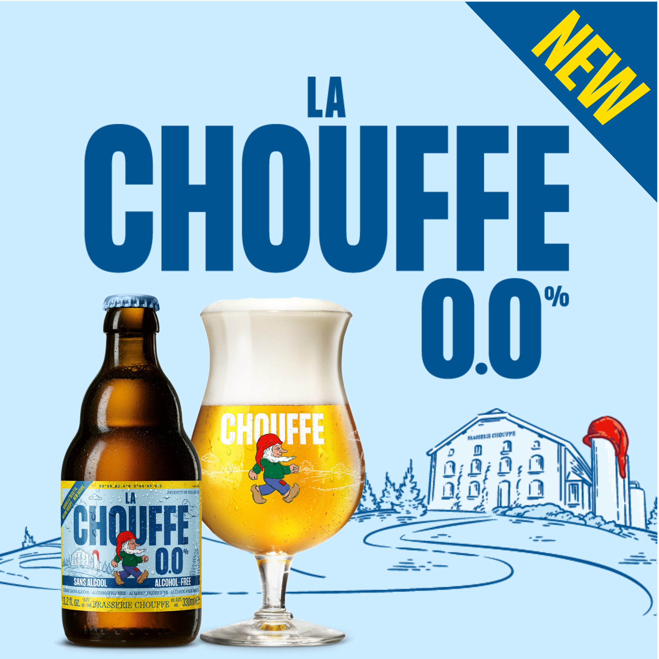 Banner La Chouffe 0.0 mobile