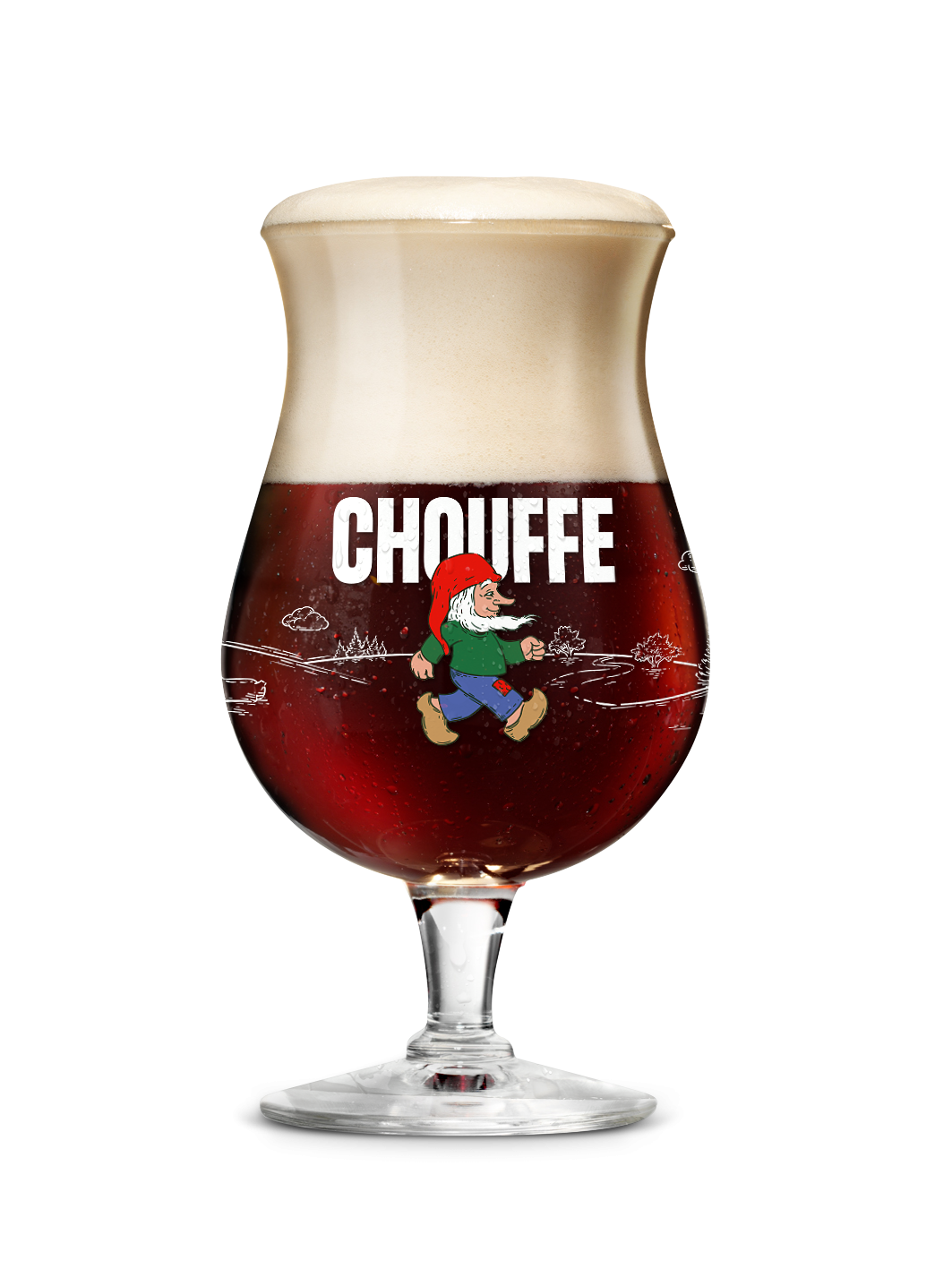 Mc Chouffe Chouffe New Glass Front