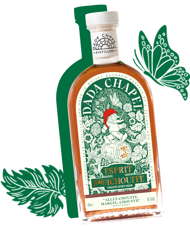Bottle graphics Esprit Dad Achouffe resized